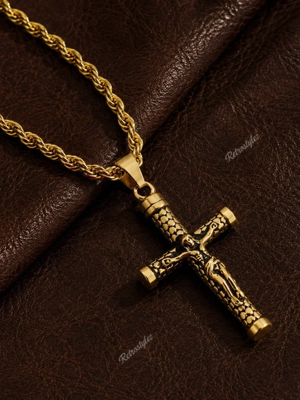 14K Gold Mens 24